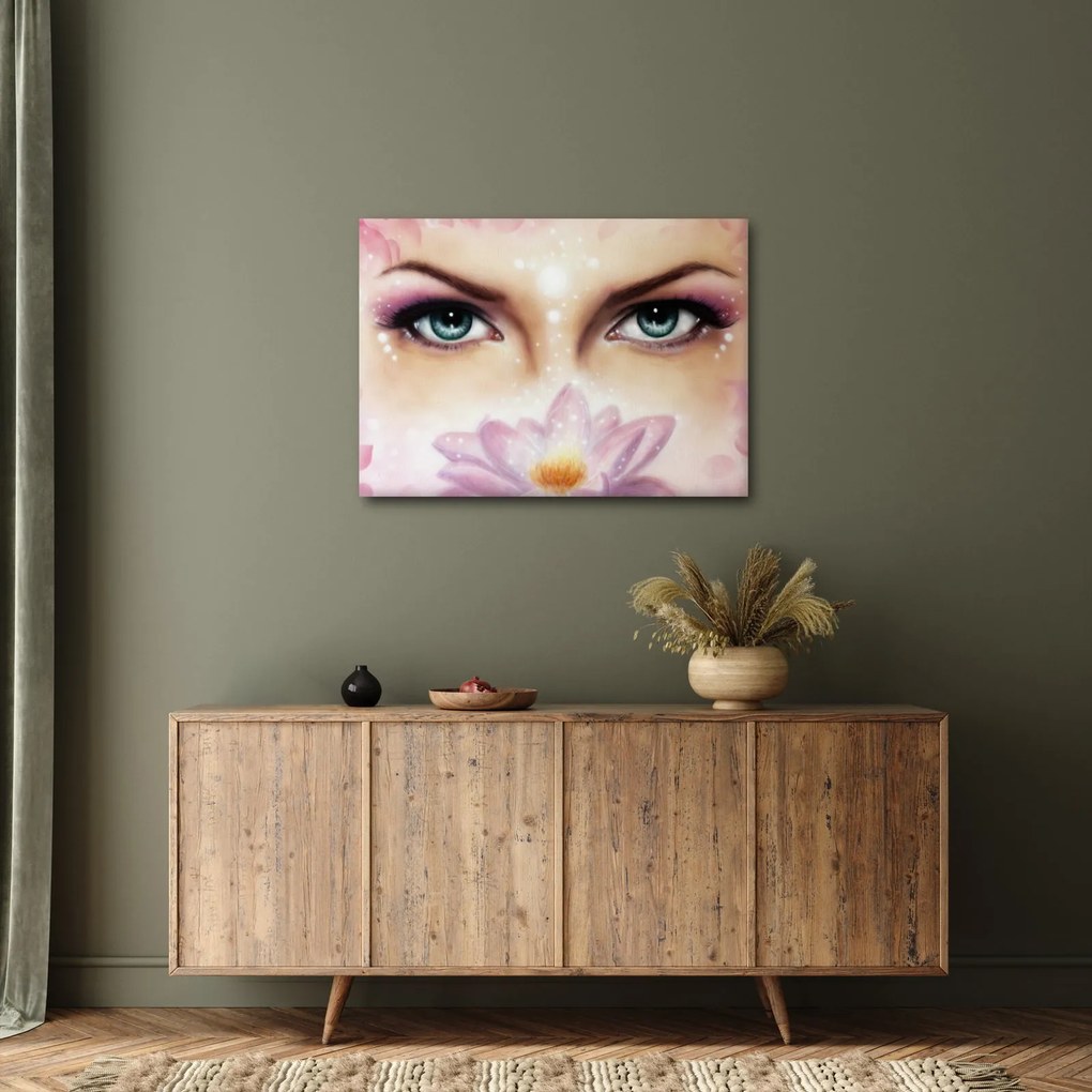 Obraz - Urocze oczy (70x50 cm)