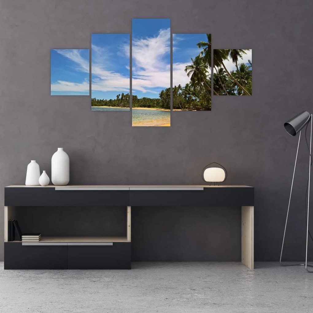 Obraz plaży (125x70 cm)