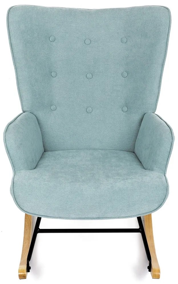 Fotel bujany BLUE2, turkusowy