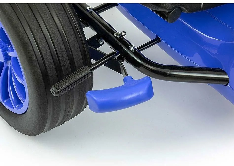 Milly Mally Quad Go-kart Rocket, niebieski