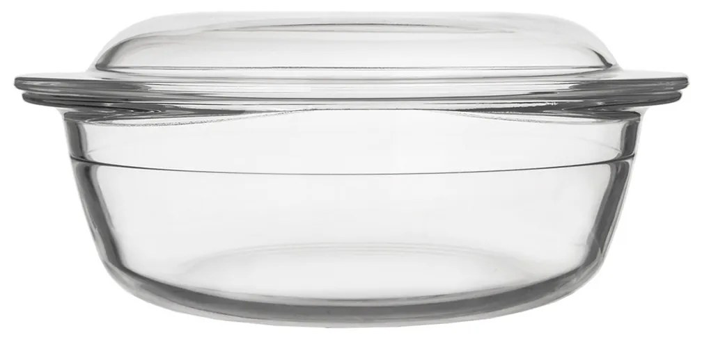 Orion Szklana forma do pieczenia z pokrywką,okrągła, średnica 20 cm