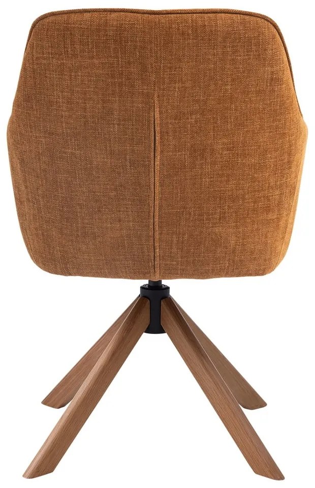 Pomarańczowe krzesła zestaw 2 szt. Avola – Unique Furniture
