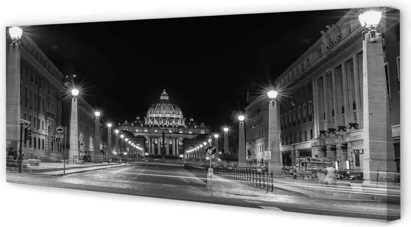 Obraz canvas na ścianę Droga do Zabytkowej Kaplicy