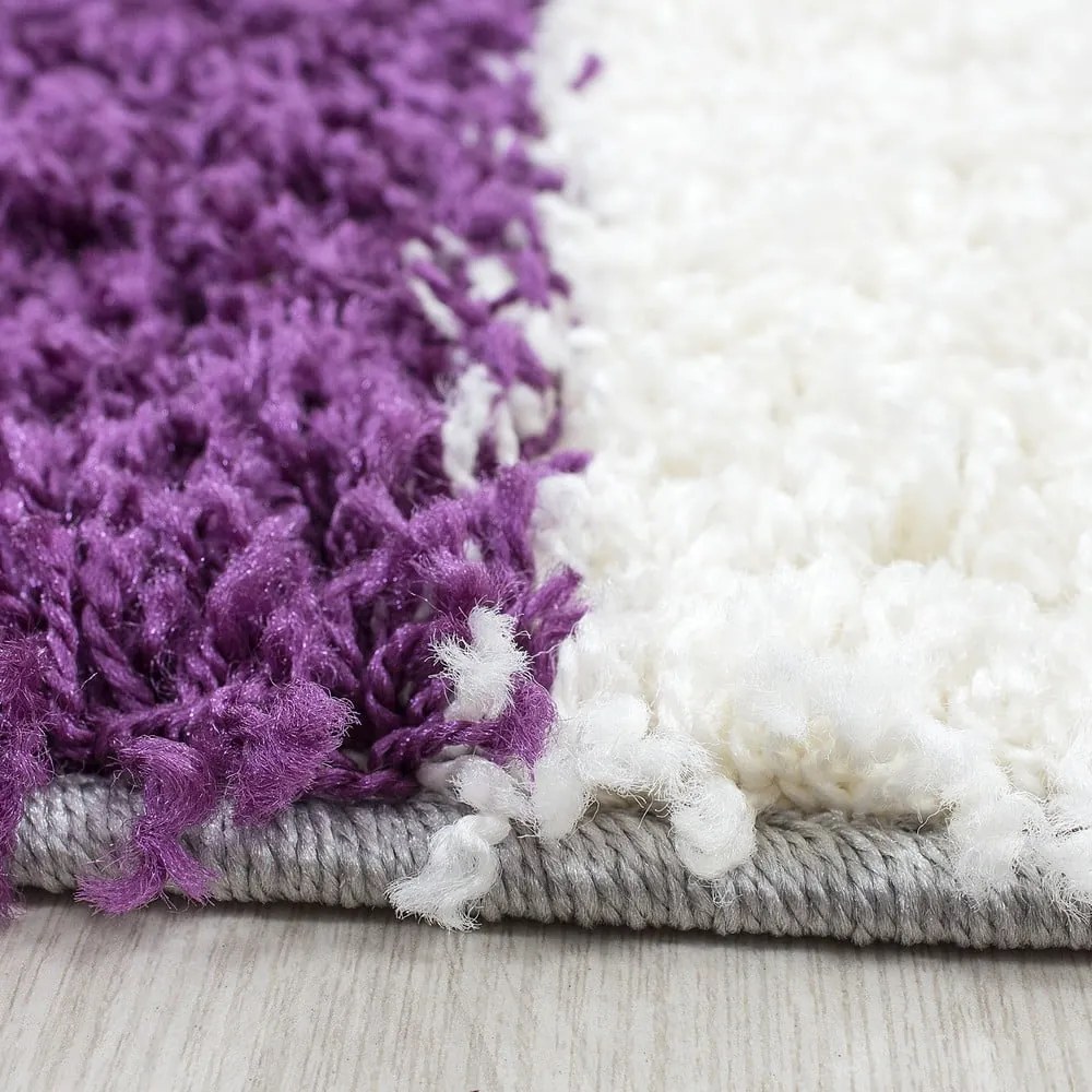 Fioletowo-szary dywan 80x150 cm Life – Ayyildiz Carpets