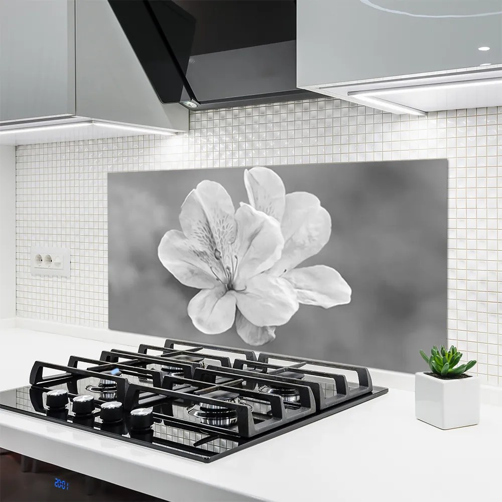 Panel Kuchenny Kolorowy Ogród Na Szkle