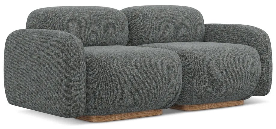 Szara sofa modułowa 190 cm Ailani – Makamii