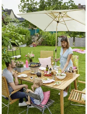 ALU WOOD 3 x 2 m - automatyczny parasol uchylny z ochroną ULTRA UV : Substancja Desen - 820