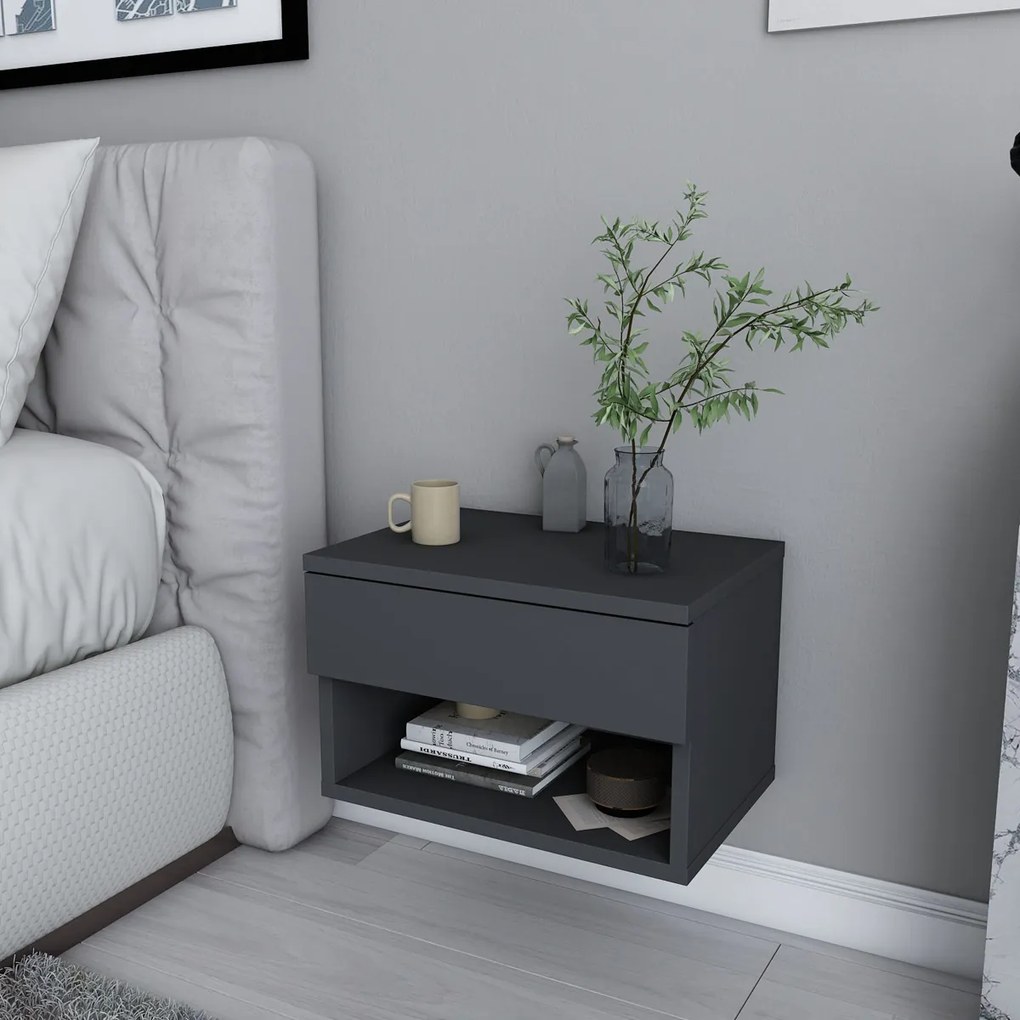 Stolik nocny Jamot Anthracite
