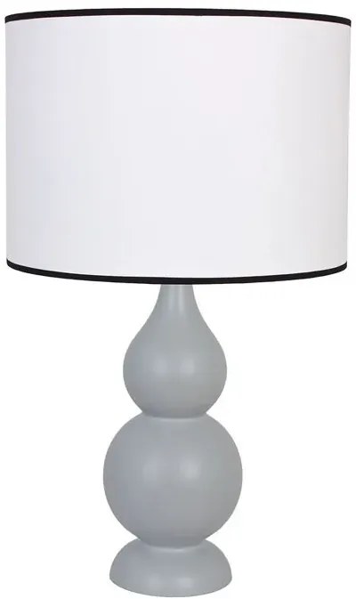 Szara lampka stołowa skandynawska - S223 A8-S24