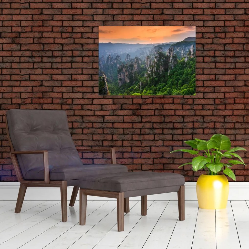 Obraz - Narodowy Park Leśny Zhangjiajie (70x50 cm)