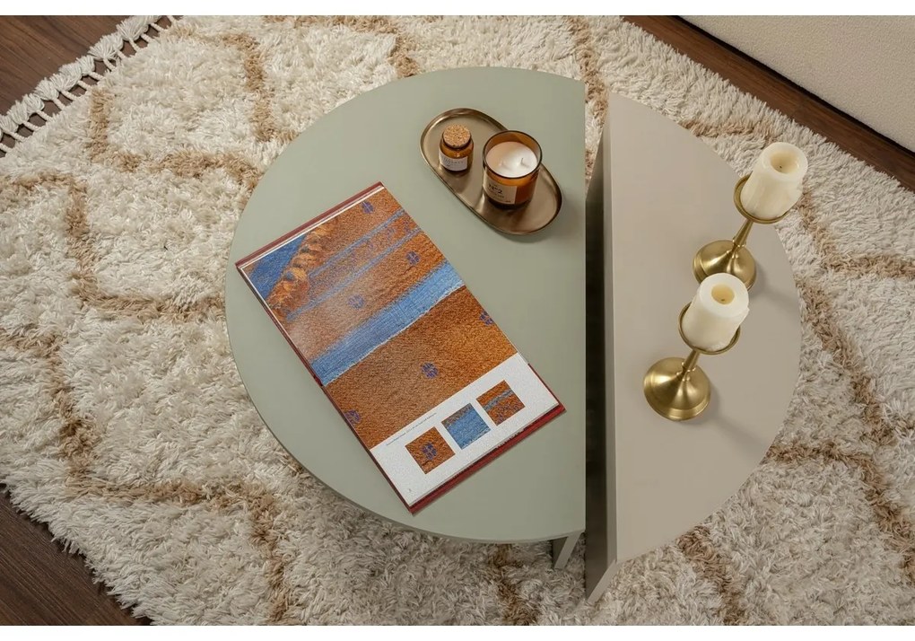 Stolik konferencyjny Orion Green and Stone