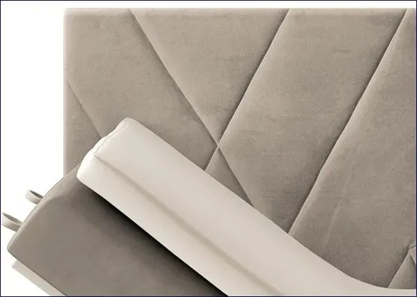 Pojedyncze łóżko boxspring Halaris 80x200 - 32 kolory