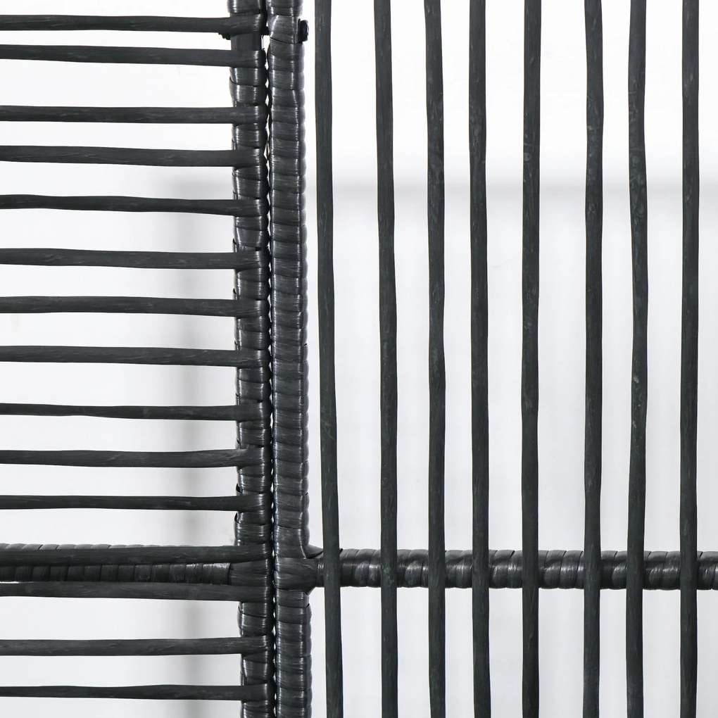 Outsunny Donica na kwiaty z ramką, doniczka na kwiaty, odporna na warunki atmosferyczne, 103 cm x 103 cm x 29 cm, Brązowa