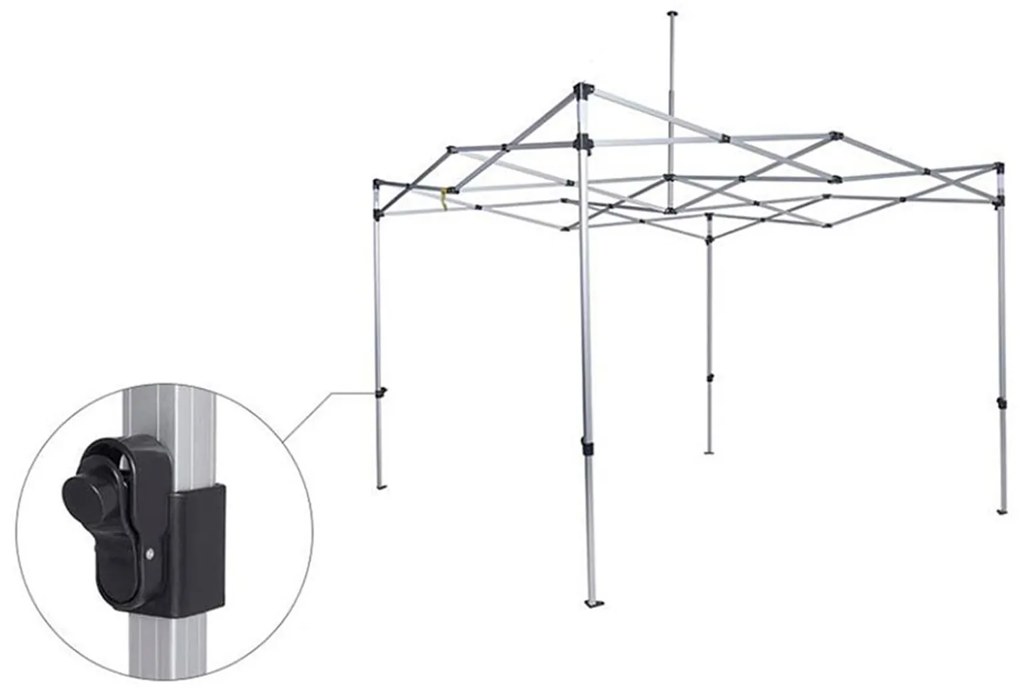 Namiot aluminiowy 3x3 Master