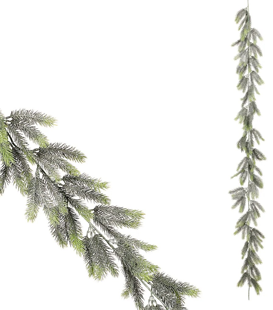 Świąteczna girlanda świerkowa, 170 cm, zielony