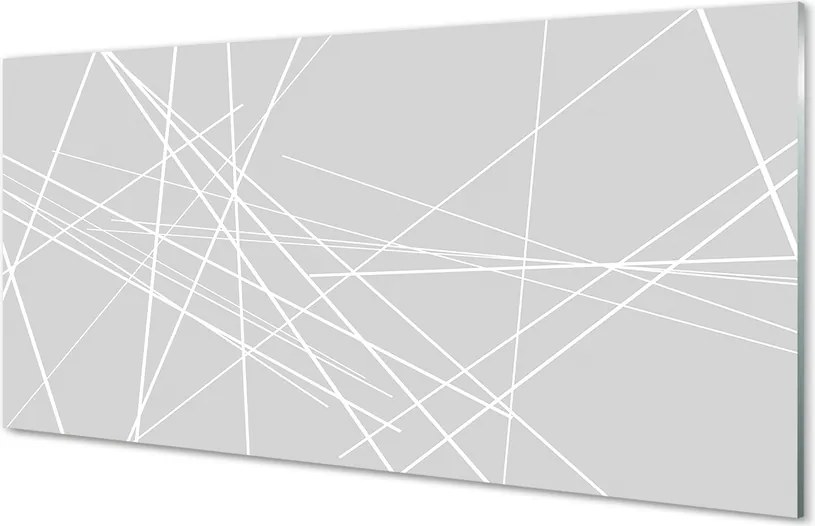 Panel Szklany Swobodne Linie Abstrakcyjne