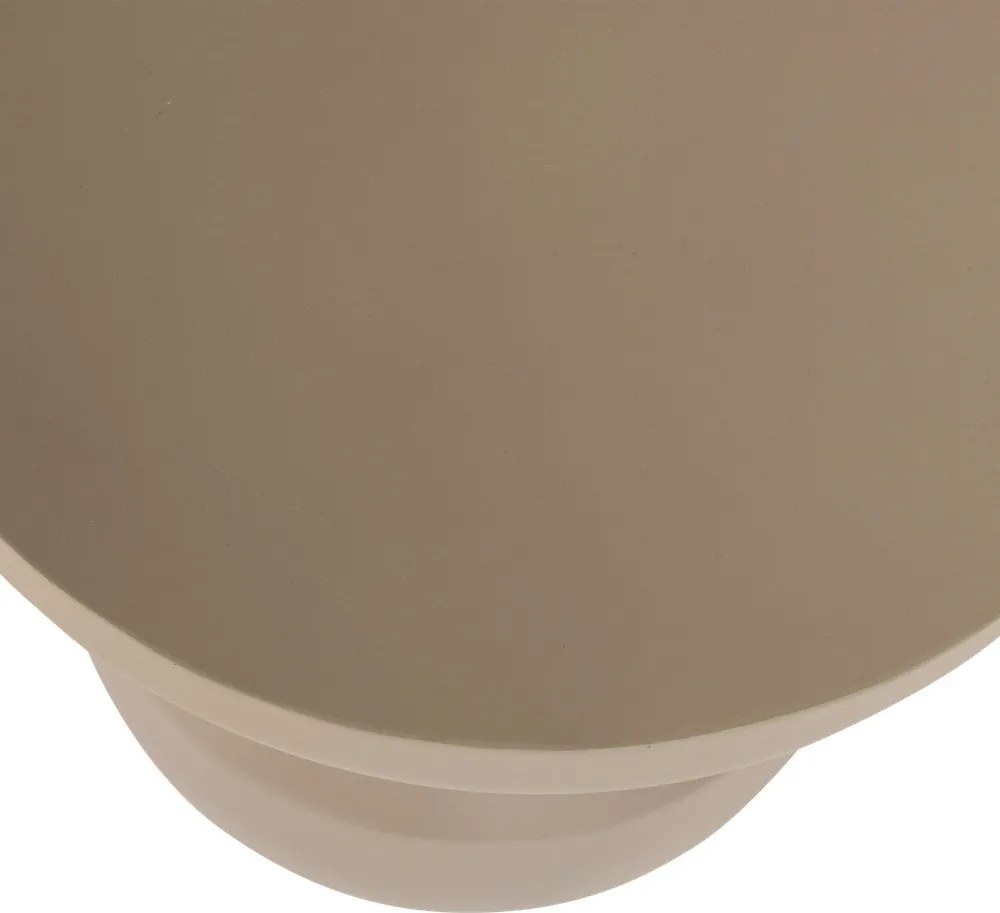 Metalowy okrągły stolik ø 45 cm Bova – WOOOD