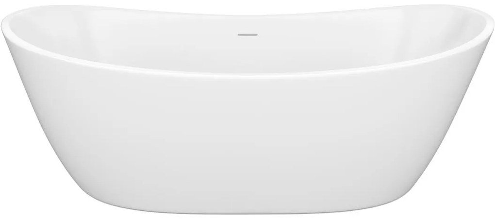 Wanna wolnostojąca biała - 360 l - Akryl - 190 x 89 x 72 cm - BORAZA