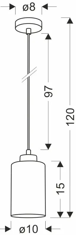 Nowoczesna Pojedyncza Lampa Wisząca G2-T05