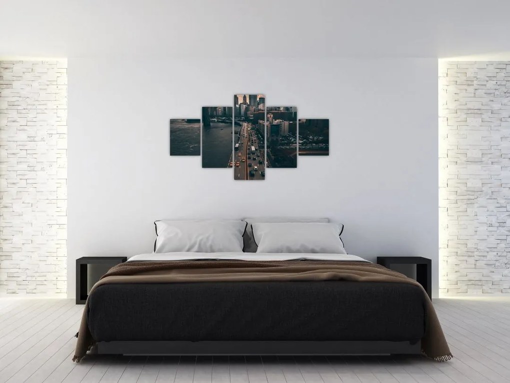 Obraz Manhattanu (125x70 cm)