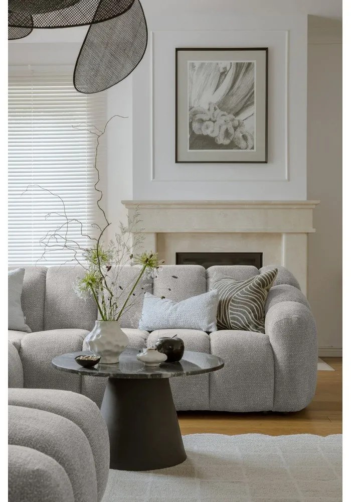 Jasnoszary narożnik (prawostronny/w kształcie litery U) Shell – Miuform