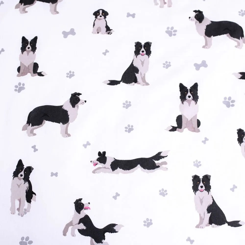 Bawełniana jednoosobowa pościel dziecięca 140x200 cm Border Collie – Jerry Fabrics