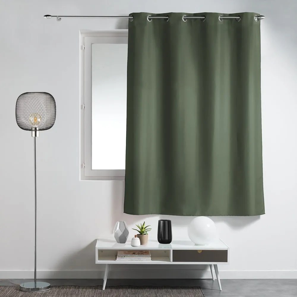 Zasłona w kolorze khaki 140x180 cm Essentiel – douceur d'intérieur