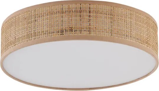Orientalna lampa sufitowa z rattanu 38 cm - Trammy