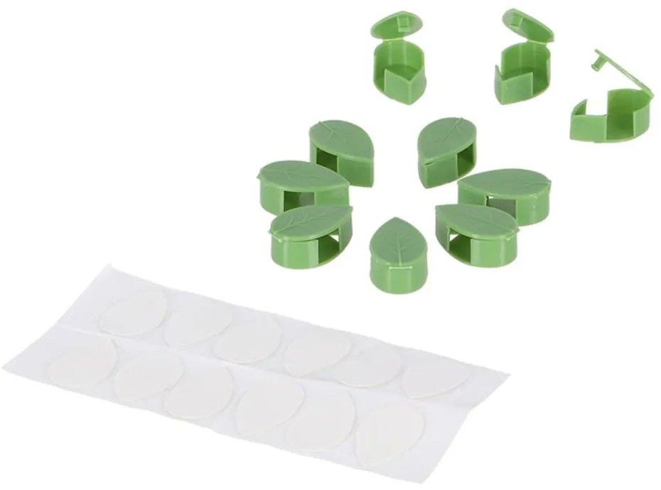 Podpórka do roślin 10 szt. z plastiku z recyklingu (wysokość 3 cm) – Esschert Design