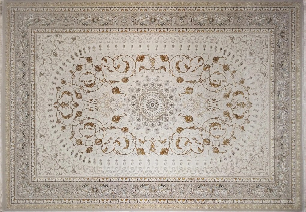 Dywan klasyczny Gold Orient beżowo-złoty 160 cm x 220 cm