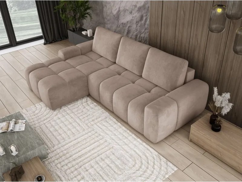 Narożnik MAILO funkcja spania DL z pojemnikiem SALVADOR 03 WERSAL