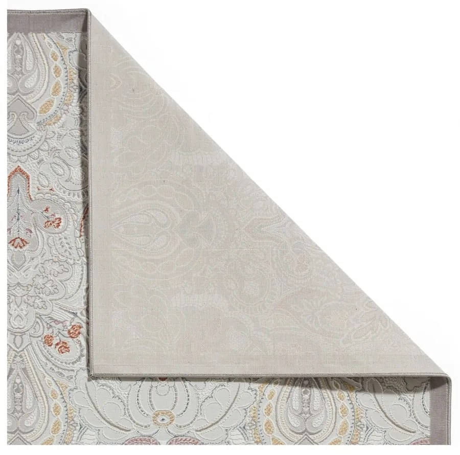 Dywan w kolorze kości słoniowej 200x290 cm Damask Pearl – Think Rugs