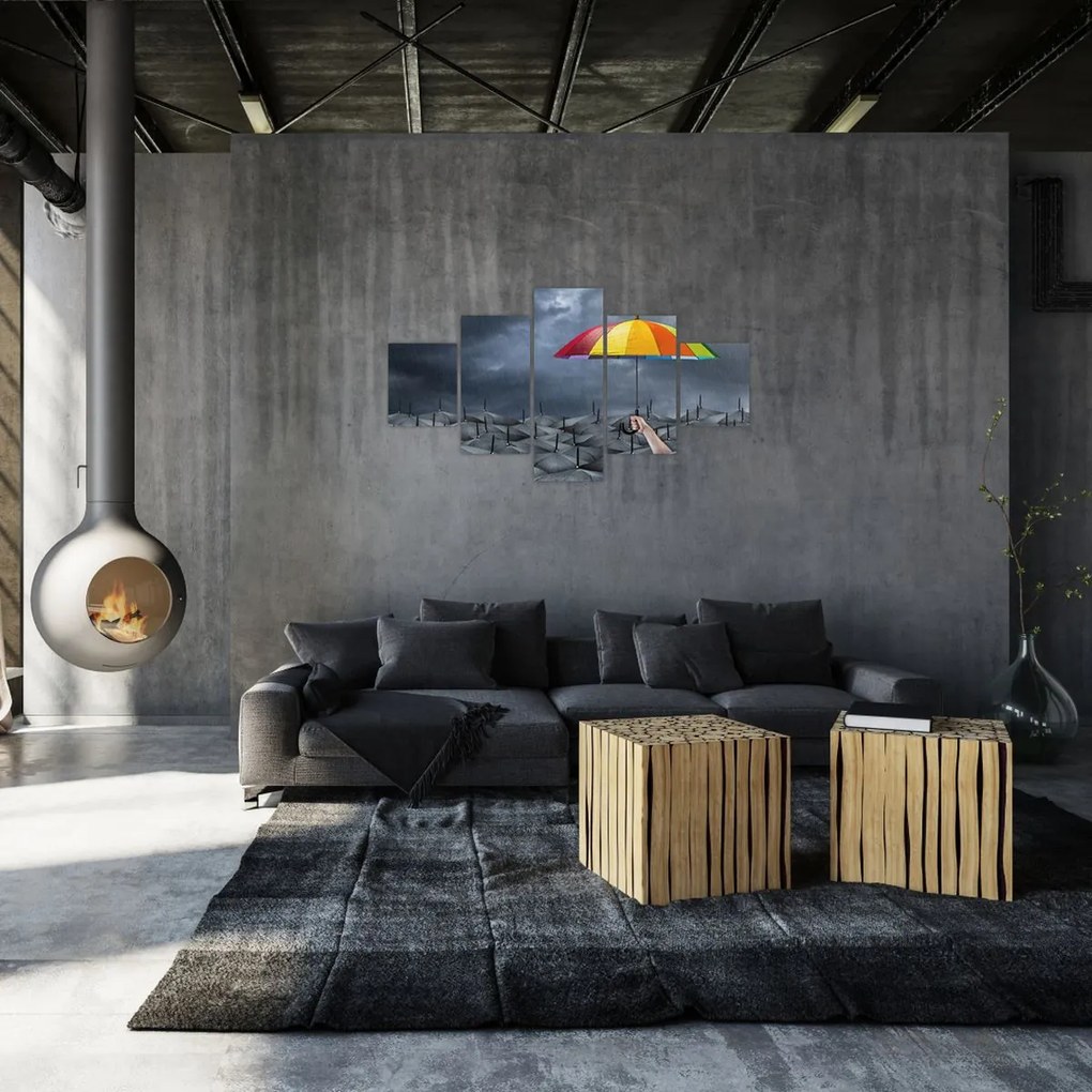 Obraz - Parasole (125x70 cm)