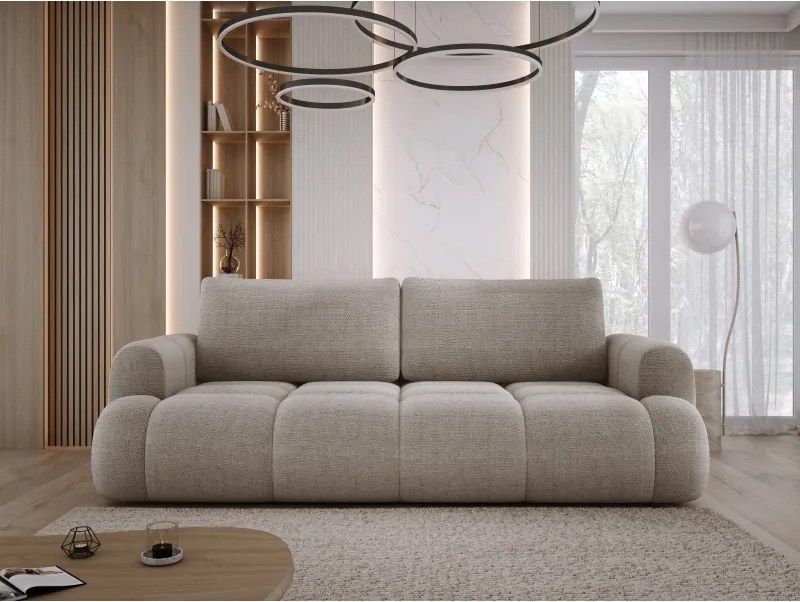 Sofa kanapa BOMO 3 osobowa z funkcją spania i pojemnikiem