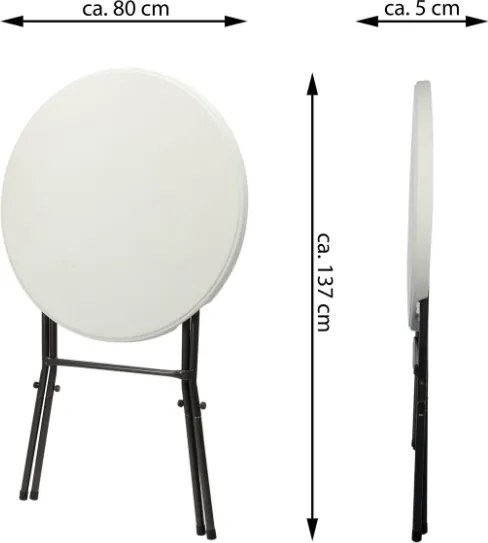 Stół barowy składany - Pokrowiec