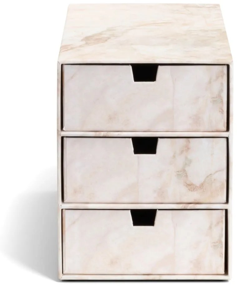 Kartonowy organizer z szufladką Ingrid Paper Laminate – Bigso