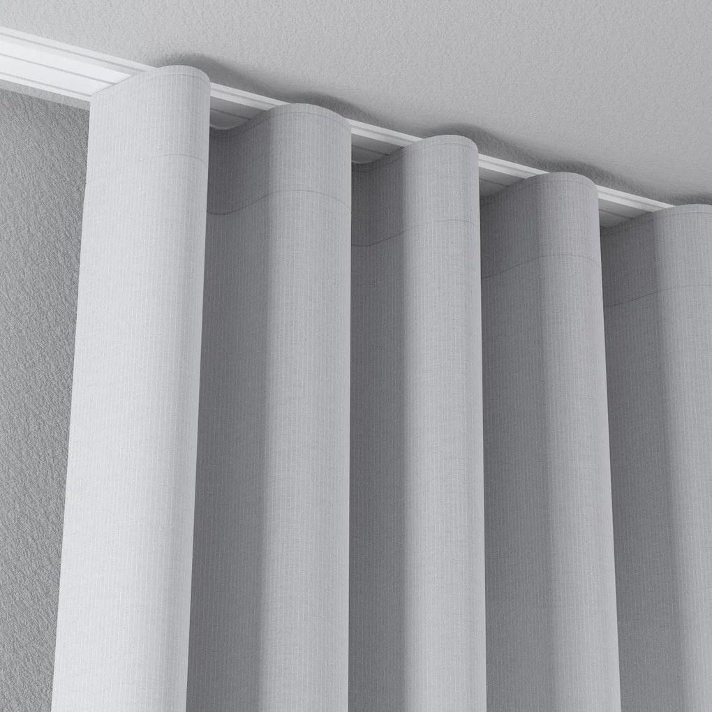 Firana na taśmie wave