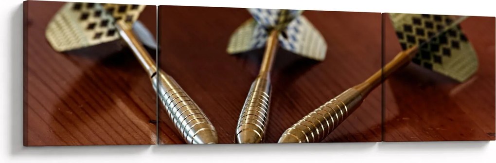 Obraz trzech strzałek (170x50 cm)
