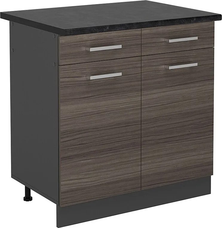 Szafka dolna do kuchni szlachetna szarość 80x60x81.6 r-line