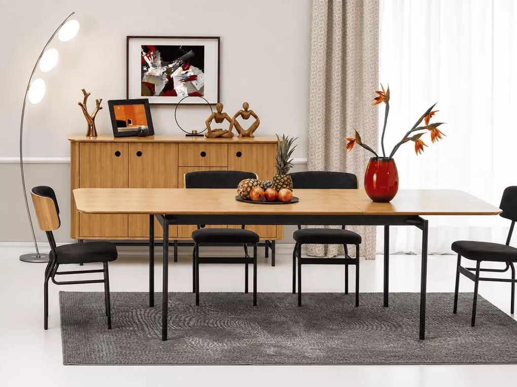 Komoda Smarto w optyce dębu naturalnego
