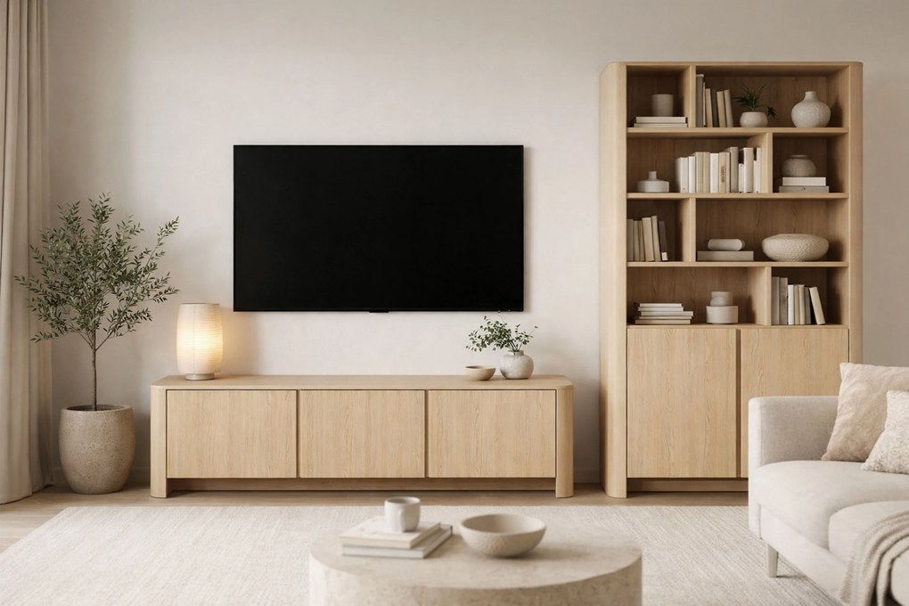 Szafka RTV Sorrenti 168 cm - dąb vicenza