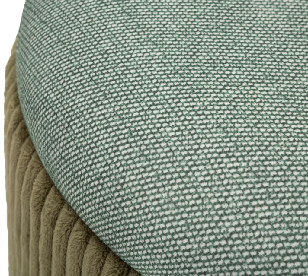 Zestaw puf ze schowkiem BOLZANO, Ø 38 cm, Ø 32 cm