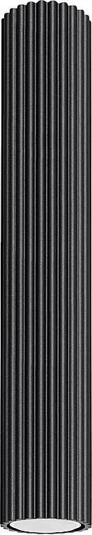 Lampa Sufitowa Minimalistyczny Karbon, Aluminium - 1 Źródło - L.6.5 X H.40 Cm - Czarny