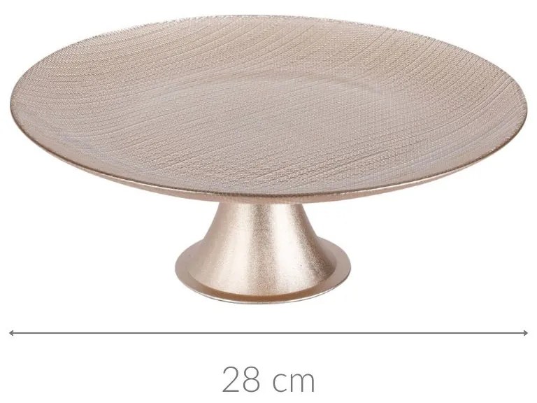 Patera na ciasto KARNEOL, Ø 28 cm