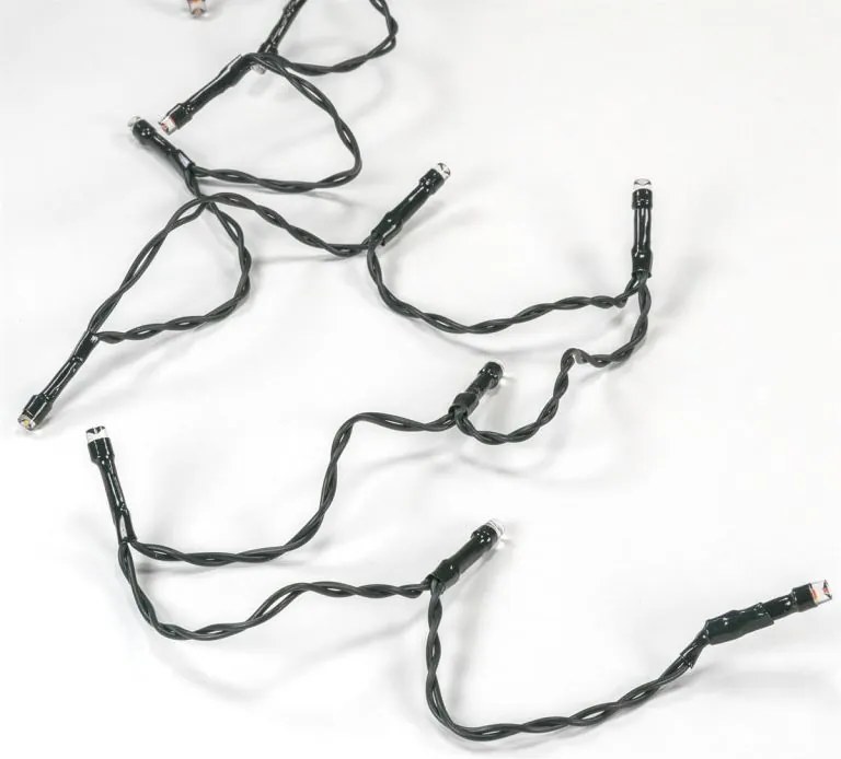 Świąteczny LED łańcuch - 18 m, 200 LED, ciepła biel