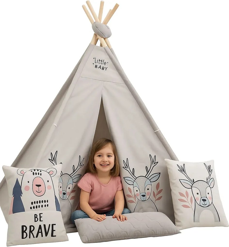 Szare tipi dla dziecka K1-H29