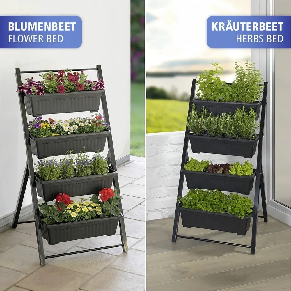 Metalowy kwietnik (wysokość 108 cm) Vertical – Maximex