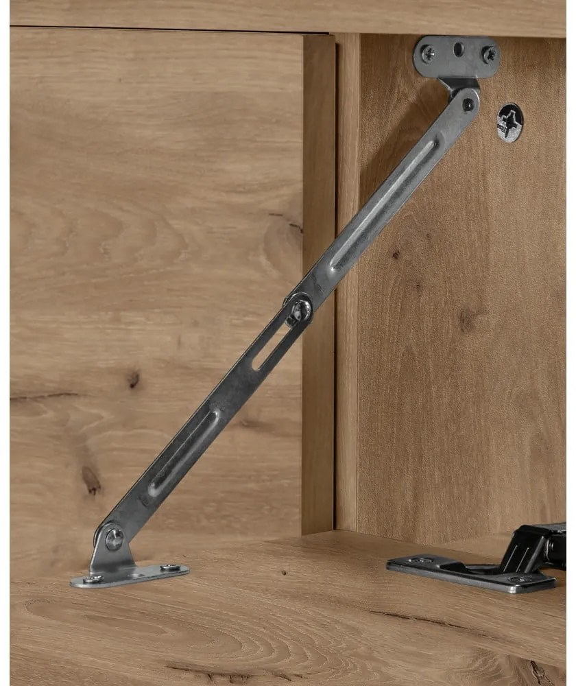 Wisząca szafka pod umywalkę w dekorze dębu 80x53 cm Wisla – Støraa
