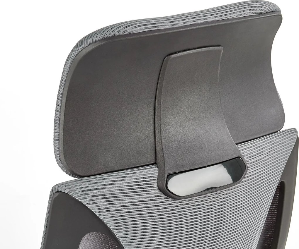 Obrotowe krzesło gabinetowe z zagłówkiem Valdez