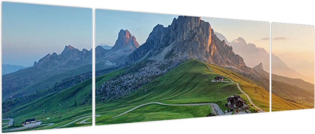 Obraz - Dolomity (170x50 cm)